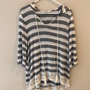 Hooded sweater